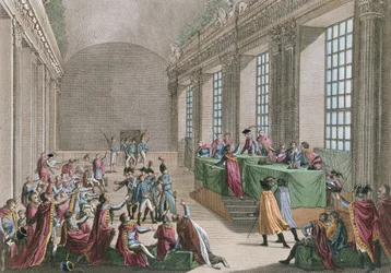 1799年11月10日、18 Brumaireのクーデター、Reinier Vinkeles（1741-1816）とDaniel Friday（1765-1822）によって彫刻